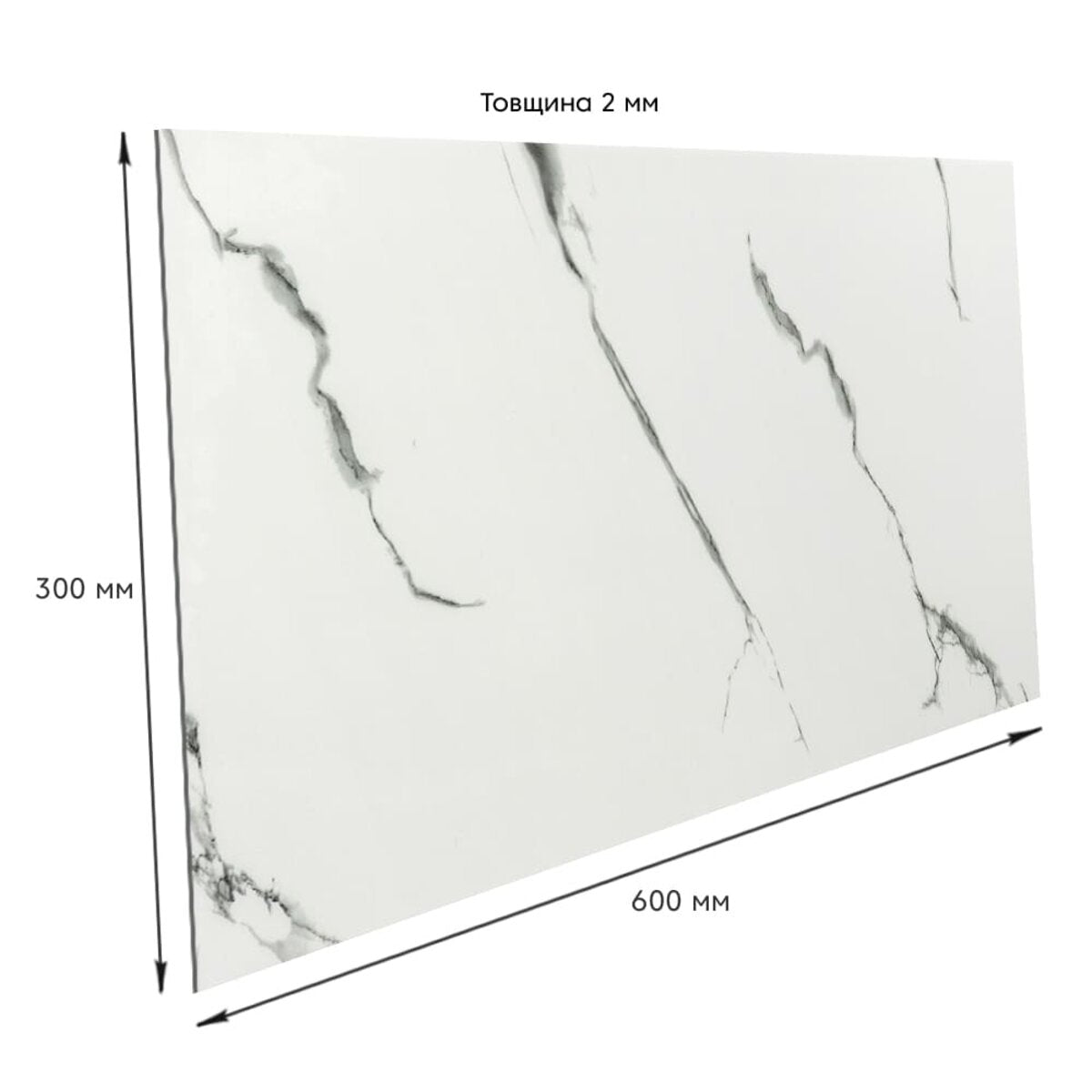 Самоклеюча стінова PET плитка 600*300*2mm (D) SW-00001684