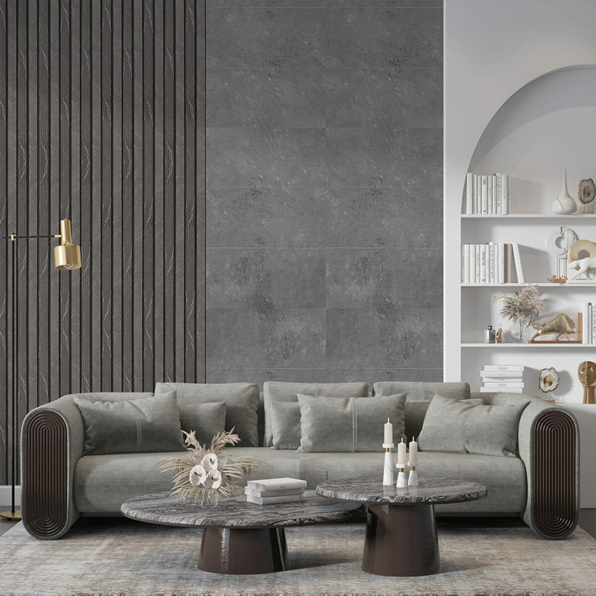 Самоклеюча стінова PET плитка 600х300х2мм SW-00002330