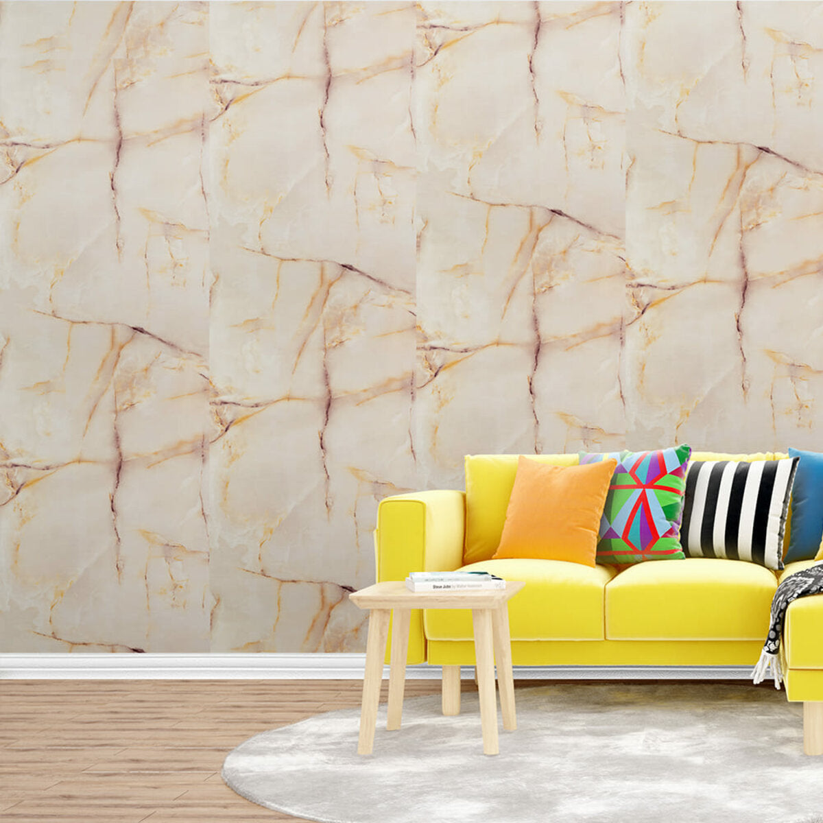 Плінтус РР самоклеючий 2300х70х4мм Білий (D) SW-00001829