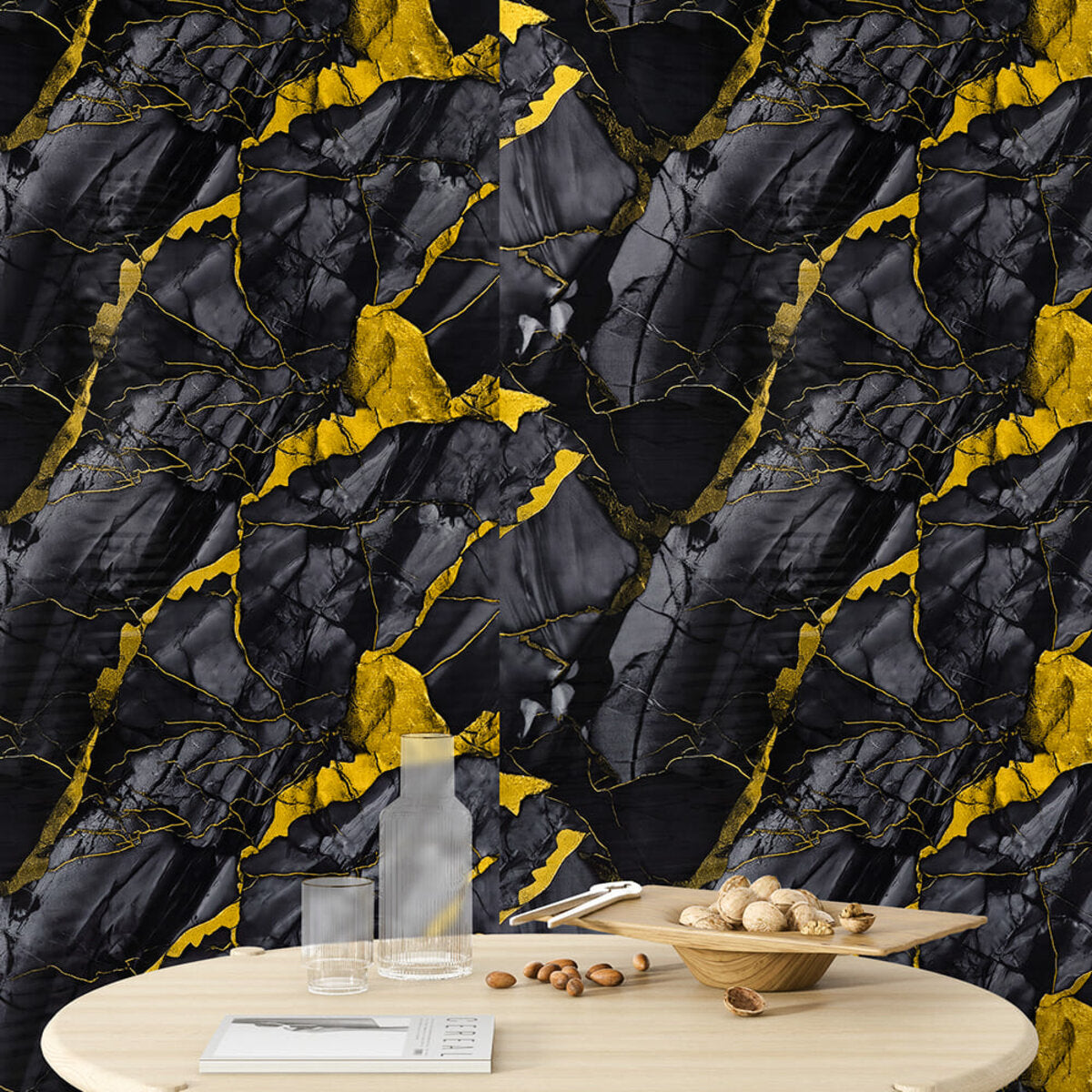 Самоклеюча стінова PET плитка у рулоні 600х3000х2мм SW-00002425