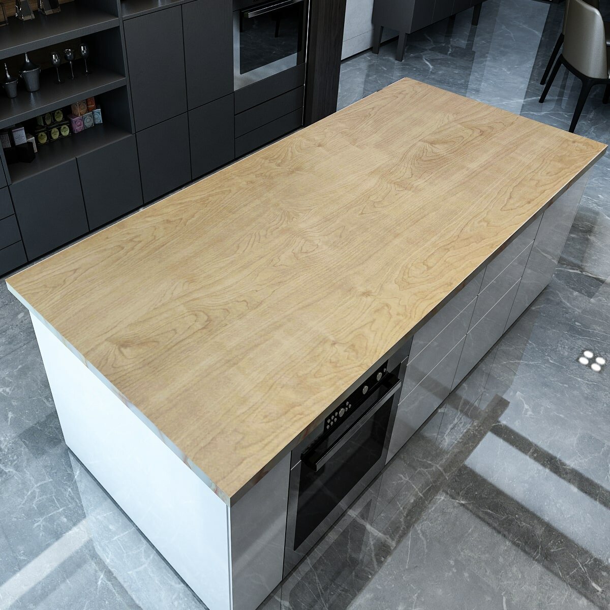 Самоклеюча плівка 0,45х10м х 0,07мм Сосна SW-00001246