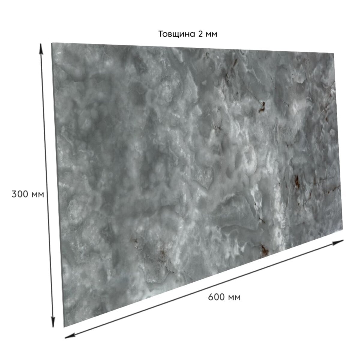 Самоклеюча стінова PET плитка 600х300х2мм SW-00002725