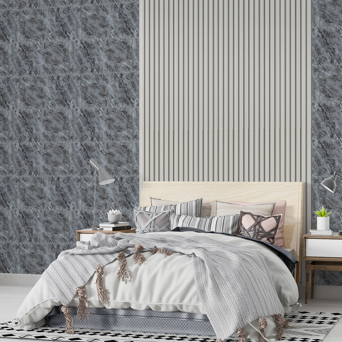 Самоклеюча стінова PET плитка 600х300х2мм SW-00002301