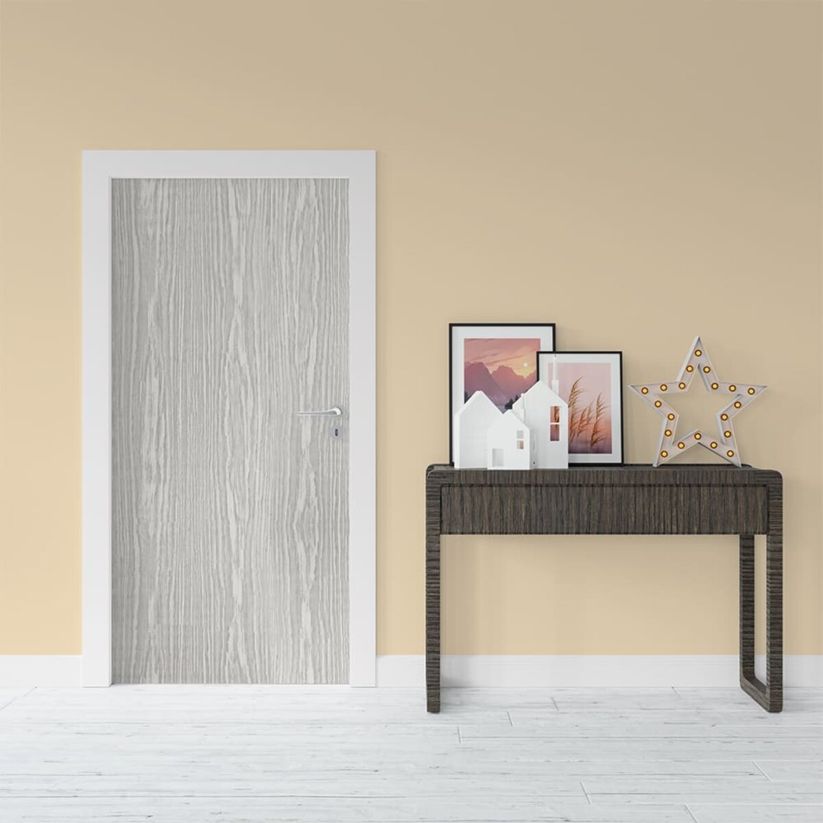 Самоклеюча плівка 0,45х10м х 0,07мм Попільне дерево SW-00001905