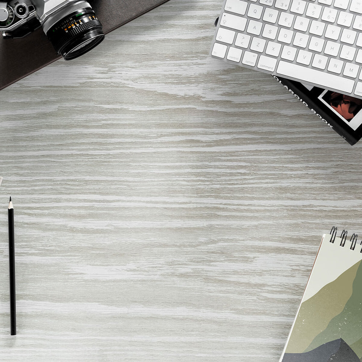 Самоклеюча плівка 0,45х10м х 0,07мм Попільне дерево SW-00001905