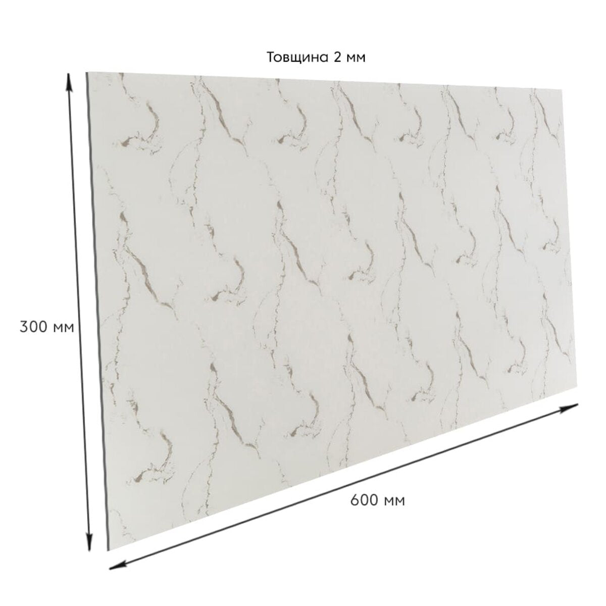 Самоклеюча стінова PET плитка 600х300х2мм SW-00002323