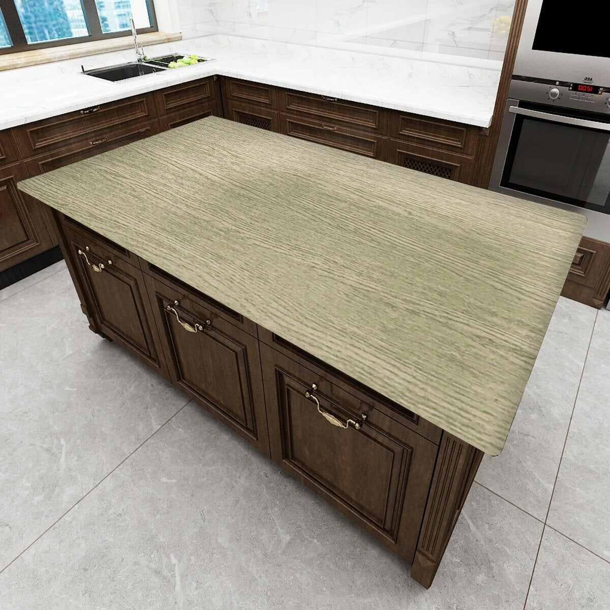 Самоклеюча плівка 0,45х10м х 0,07мм Дуб античний SW-00001252