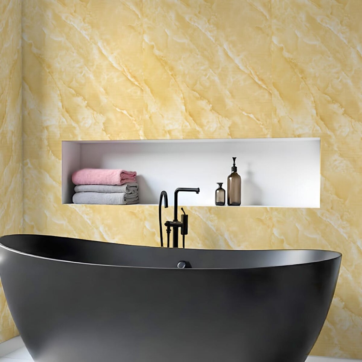 Самоклеюча стінова PET плитка у рулоні600х3000х2мм SW-00002430