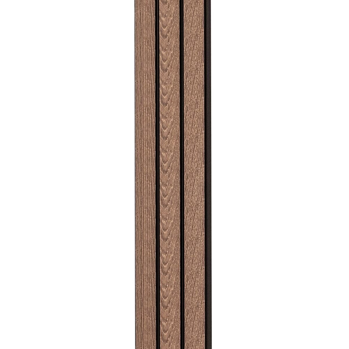 Рейка декоративна PS 2900х120х12мм Горіх SW-00001739