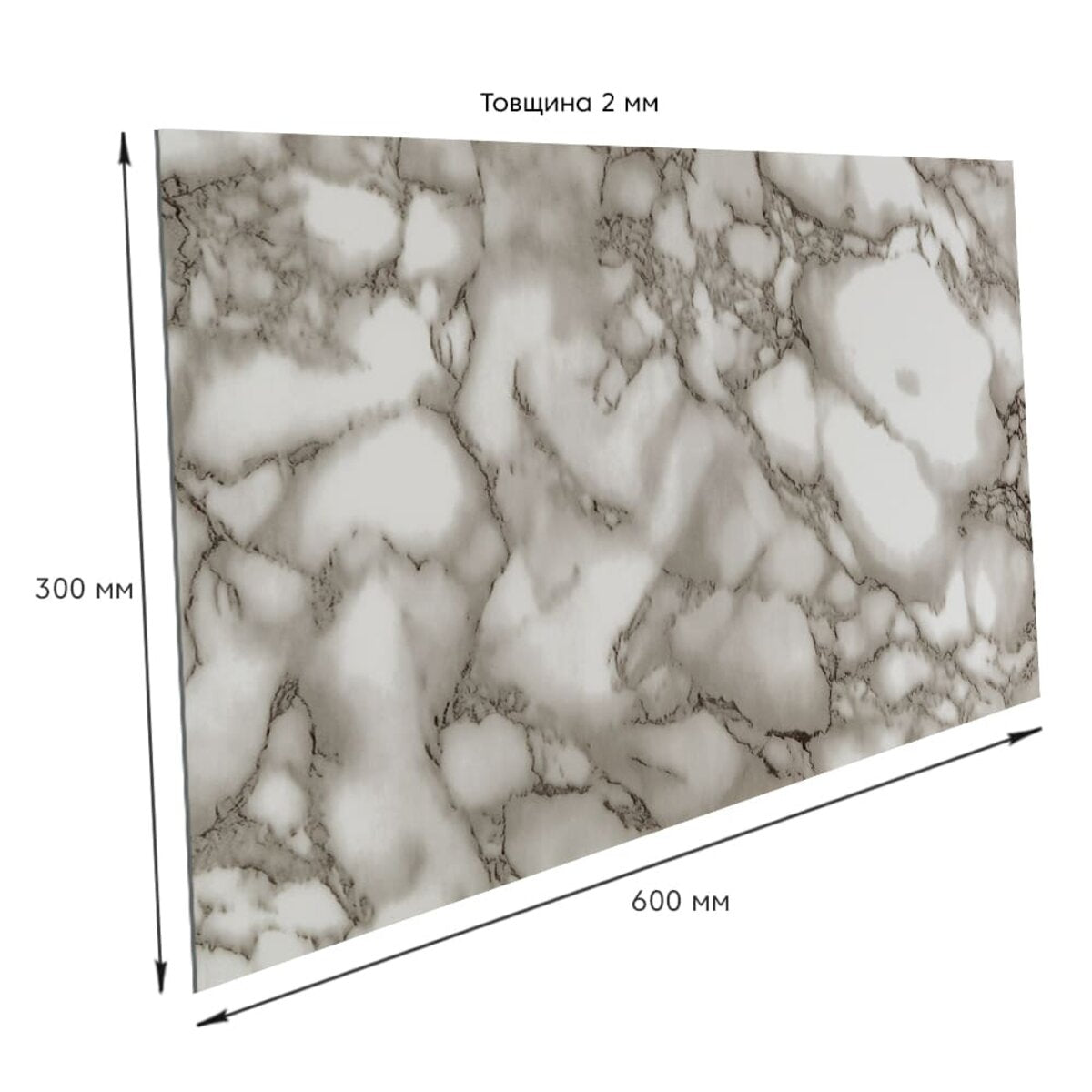Самоклеюча стінова PET плитка 600х300х2мм SW-00002317