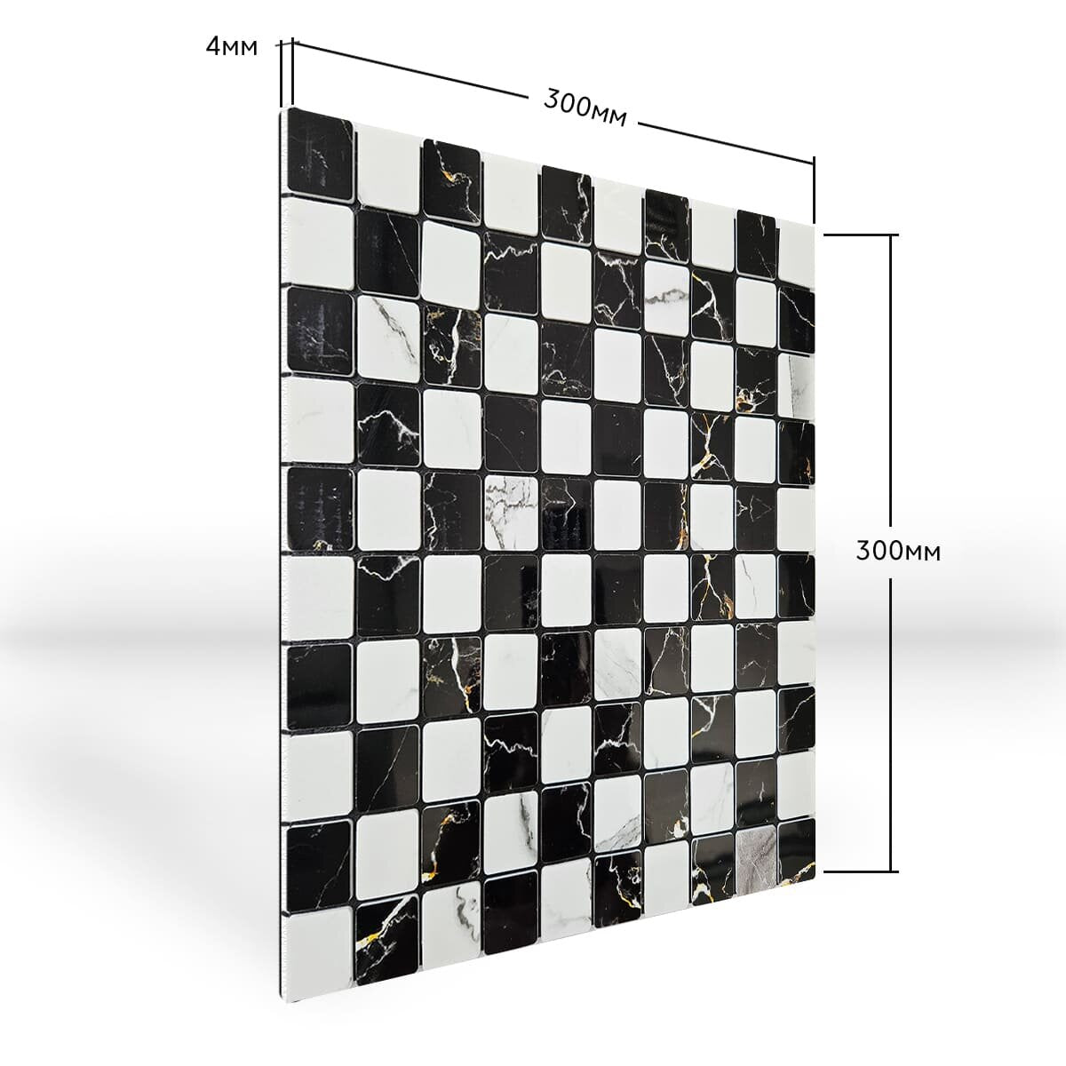 Самоклеюча PET мозаїка 300х300х4мм SW-00002448