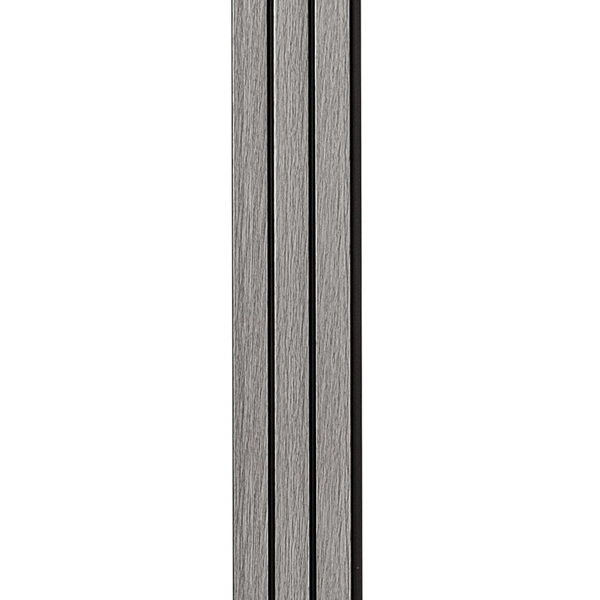 Рейка декоративна PS 2900х120х12мм Світло-сірий дуб SW-00001740