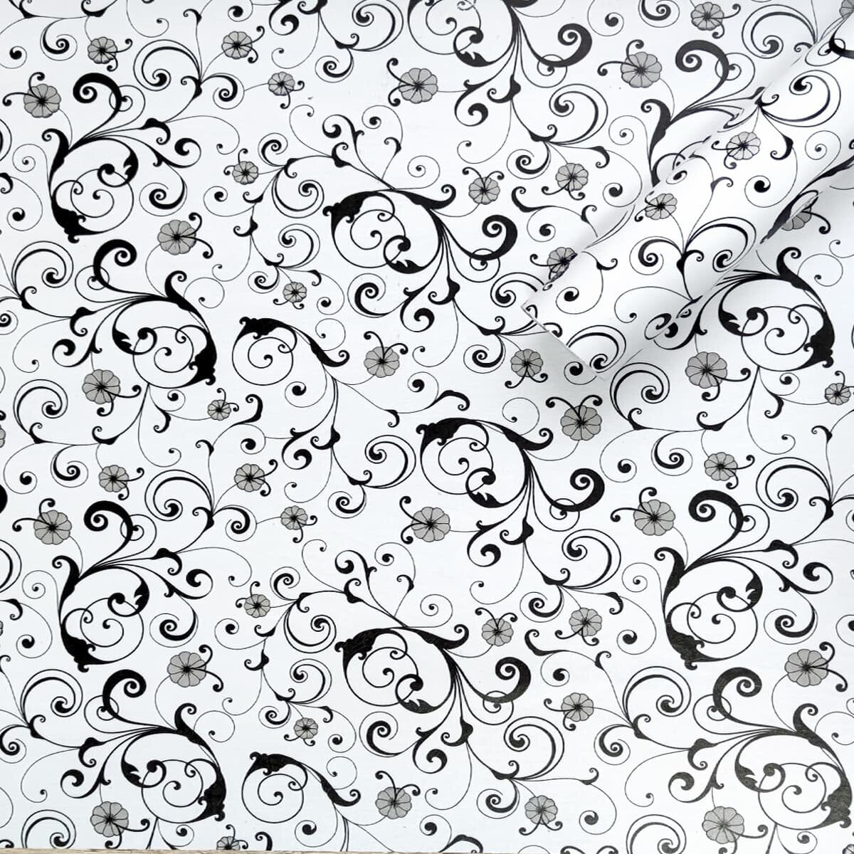 Самоклеюча плівка 0,40х10м Візерунок квіти SW-00001262