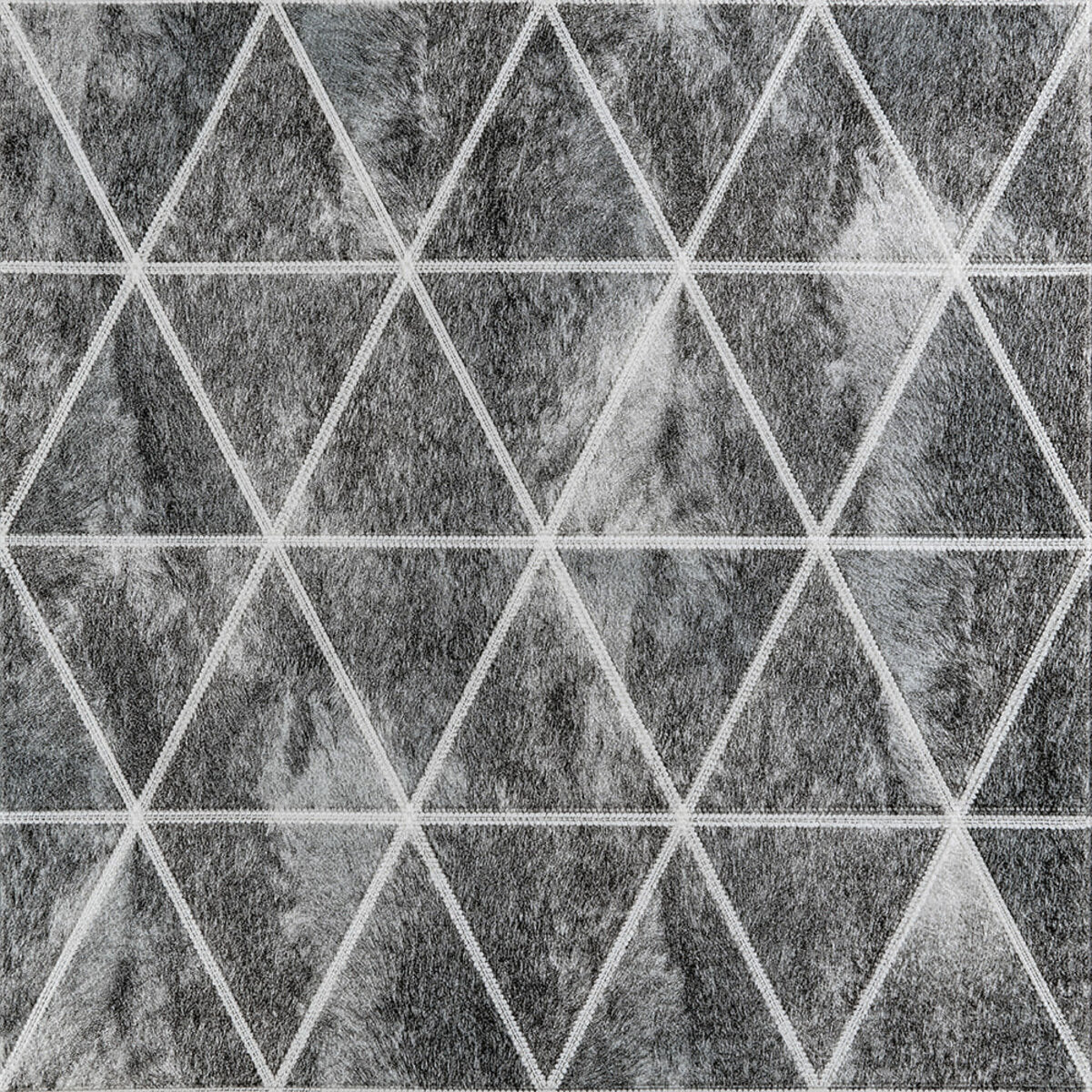 Панель стінова 3D 700х700х4мм Ромби сірі вінтаж SW-00002008