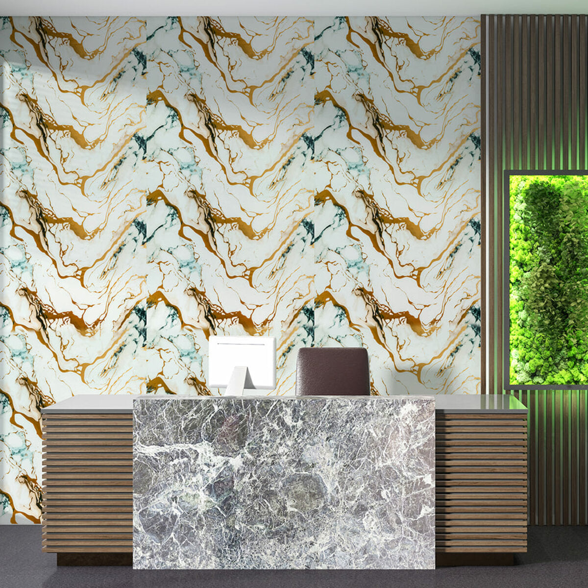 Самоклеюча стінова PET плитка у рулоні 600х3000х2мм SW-00002634