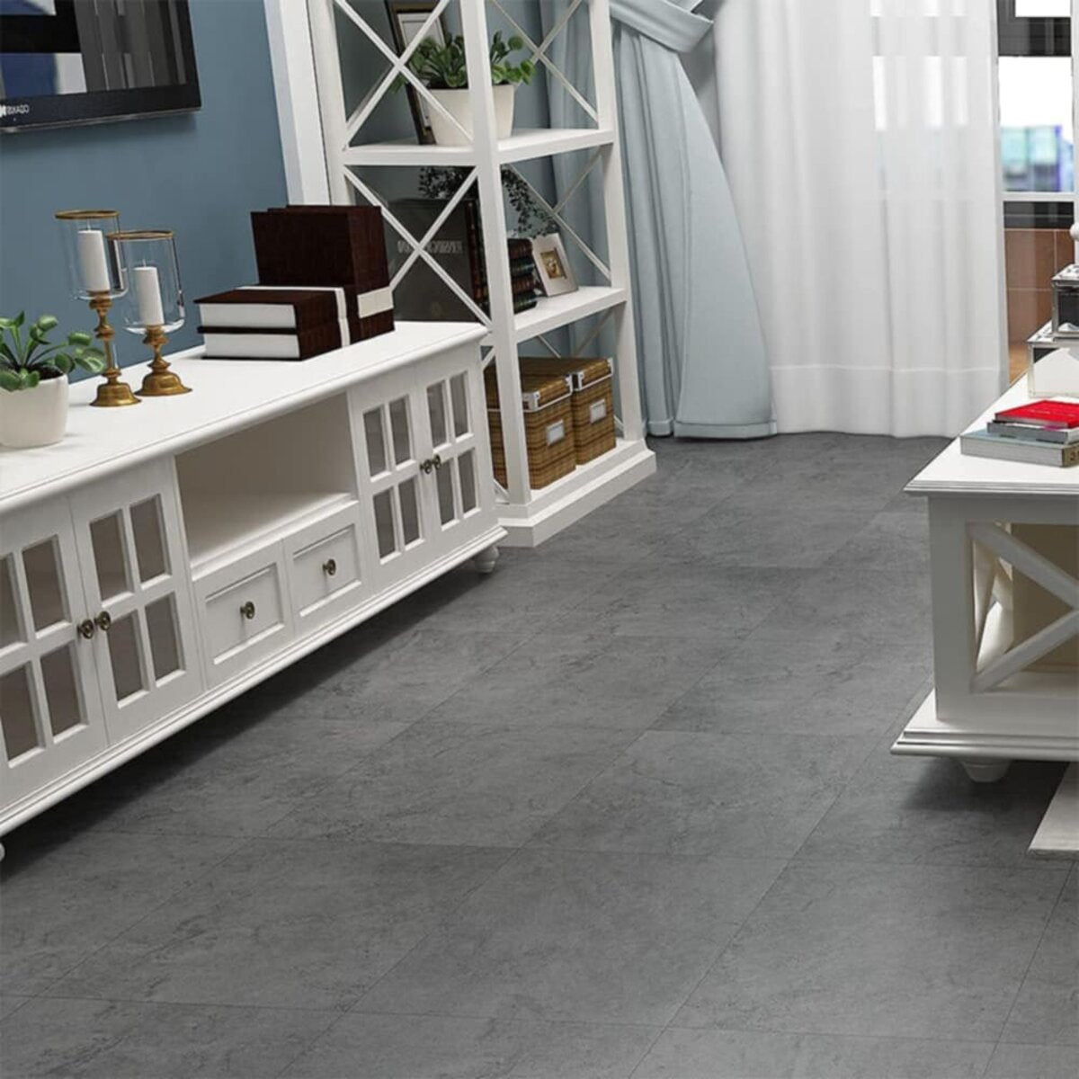 Самоклеюча LVT плитка 600х600х1.5мм (D) SW-00001595