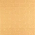 3D панель самоклеюча 700х770х3мм цегла Жовто-пісочна (009-3) HO-00000229