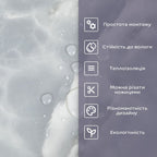 Самоклеюча стінова PET плитка у рулоні 600х3000х2мм SW-00001700