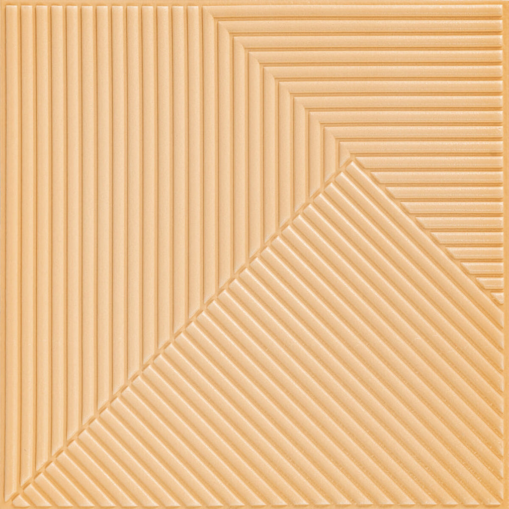 Самоклеюча декоративна 3D панель Бамбук Жовто-пісочний 500х500х5мм HO-00002879