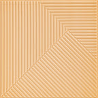 Самоклеюча декоративна 3D панель Бамбук Жовто-пісочний 500х500х5мм HO-00002879