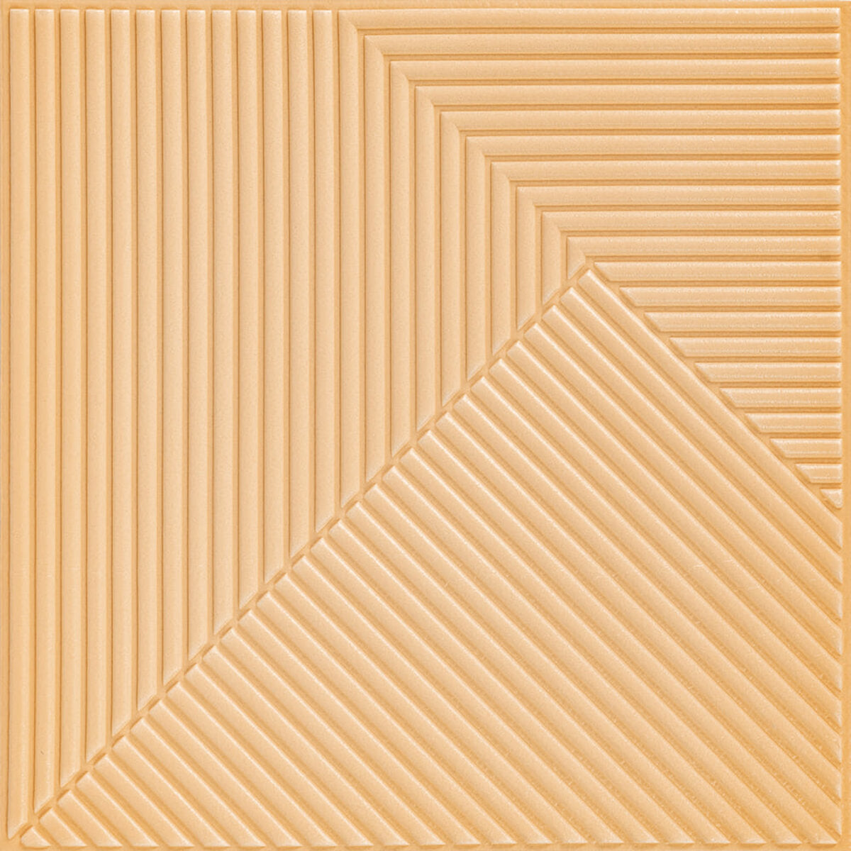 Самоклеюча декоративна 3D панель Бамбук Жовто-пісочний 500х500х5мм HO-00002879