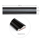 Молдинг 5000х30х9,5 мм Чорний SW-00002676