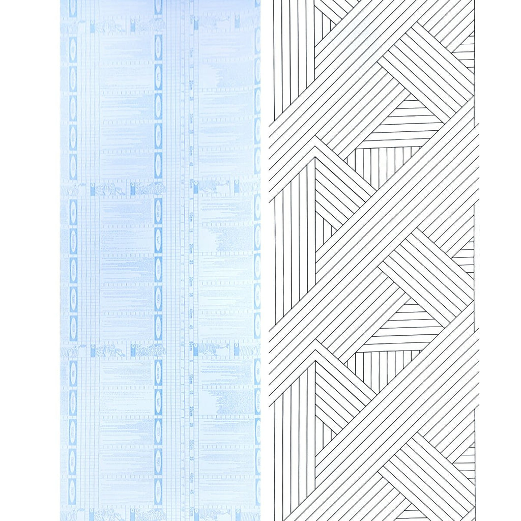 Самоклеюча плівка 0,45х10м х 0,07мм Біла з орнаментом HO-00001223