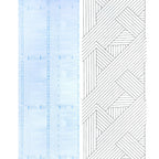 Самоклеюча плівка 0,45х10м х 0,07мм Біла з орнаментом SW-00001223