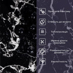 Самоклеюча стінова PET плитка 600х300х2мм SW-00002321