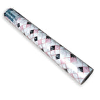 Самоклеюча плівка 0,45х10м х 0,07мм Рожева мозаїка HO-00001233