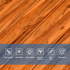 Самоклеюча декоративна 3D панель 700x700x5мм Бамбук Дерево (072) HO-00000097