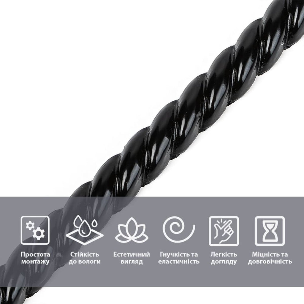 Молдинг 5000х10х7мм Чорний HO-00002682