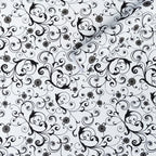 Самоклеюча плівка 0,45х10м х 0,07мм Білі вензелі (10175) HO-00000828