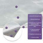 Самоклеюча стінова PET плитка у рулоні 600х3000х2мм SW-00001700