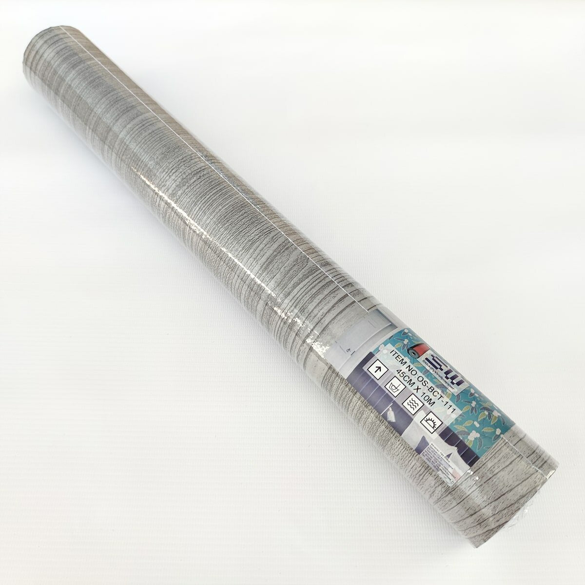 Самоклеюча плівка 0,45х10м х 0,07мм Попільне дерево смужки HO-00001239