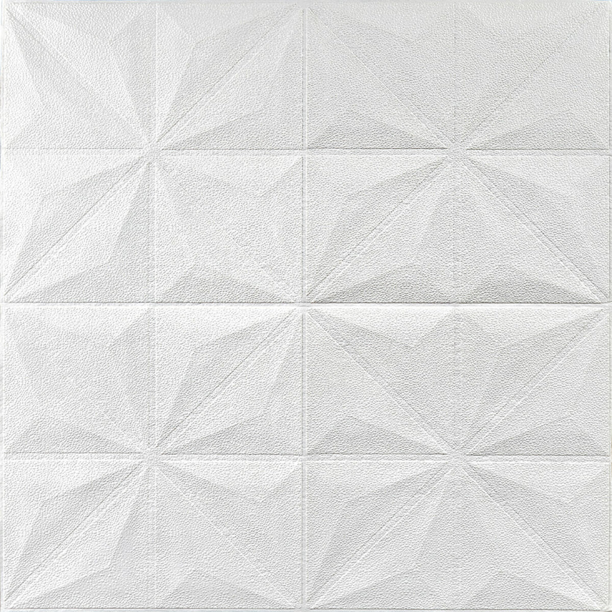 Самоклеюча декоративна настінно-стельова 3D панель 700х700х5мм Зірки (116) HO-00000008