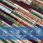 Панель стінова 3D 700х770х6мм Мікс SW-00001799