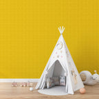 3D панель самоклеюча 700х770х7мм цегла Жовтий (010-7) HO-00000049