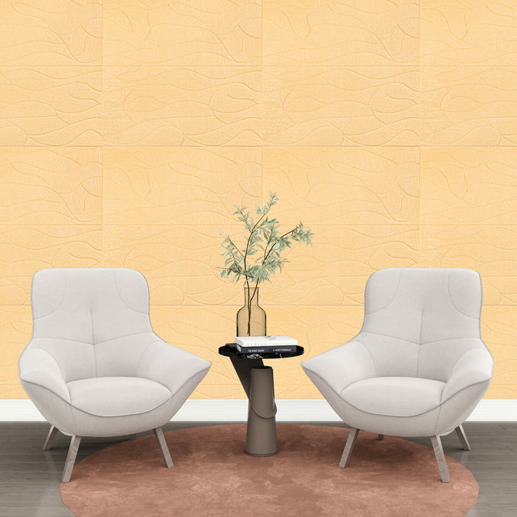 Панель 3D 700х700х6мм Бежевий SW-00001949