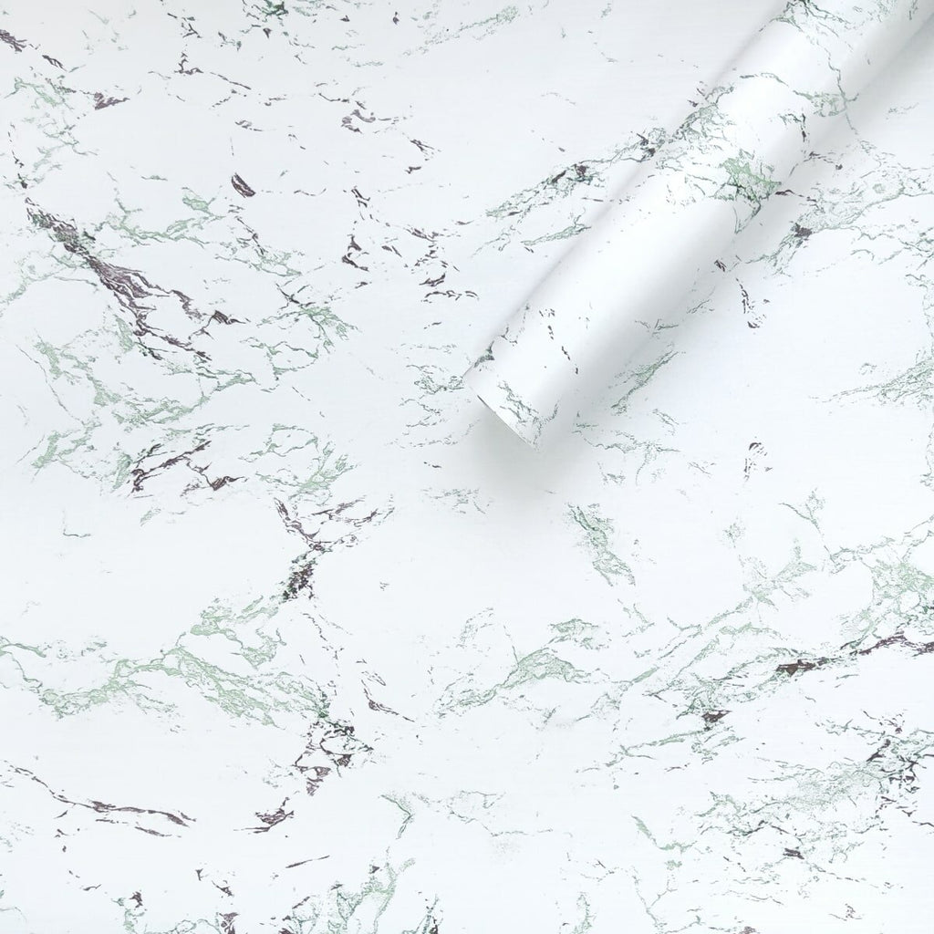 Самоклеюча плівка 0,45х10м х 0,07мм Зелено-червоний мармур HO-00001272