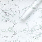 Самоклеюча плівка 0,45х10м х 0,07мм Зелено-червоний мармур HO-00001272