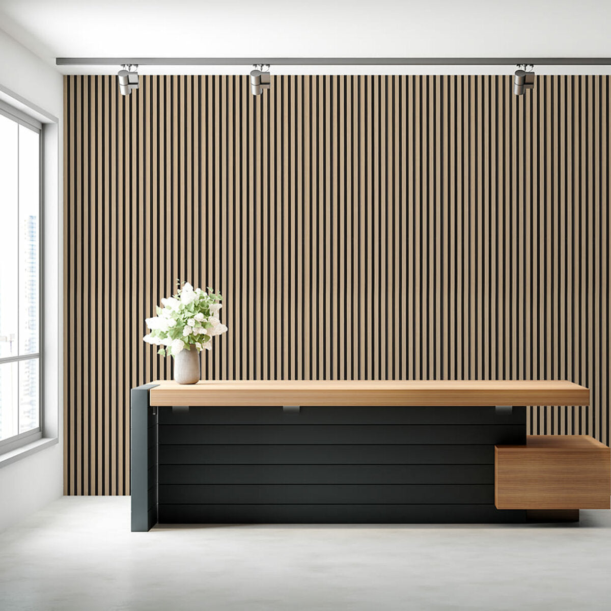 Рейка декоративна PS 2900х120х11мм Дуб з графітом SW-00001738