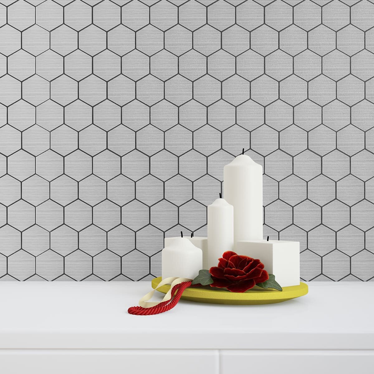 Самоклеюча PET мозаїка 300х300х4мм SW-00001663