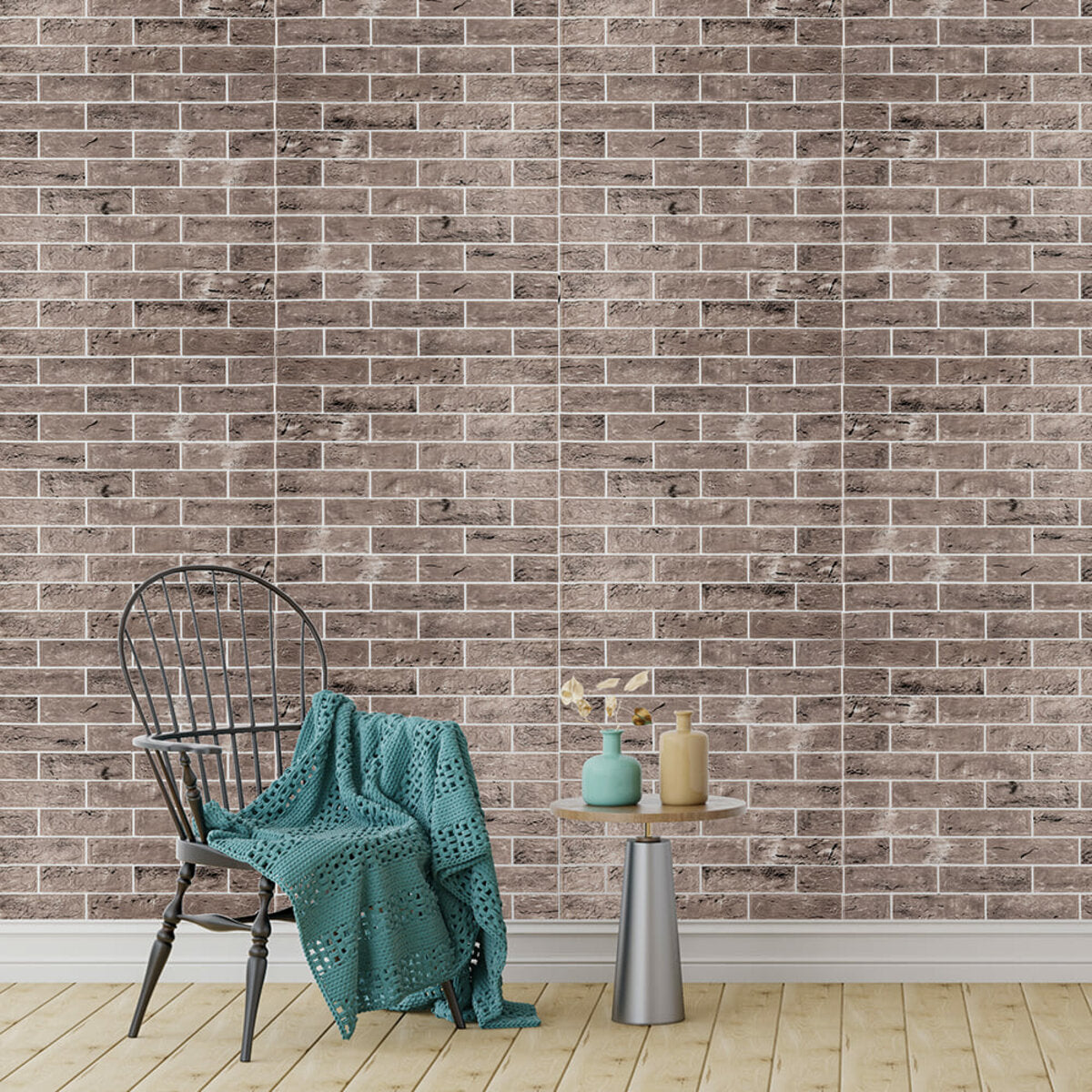 Панель стінова 3D 700х700х4мм Мокко SW-00001992