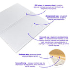 Панель стінова 3D 700х700х5мм Квадрат білий SW-00001802