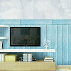 Самоклеюча 3D панель 700х700х4мм Блакитне дерево (93) HO-00001338