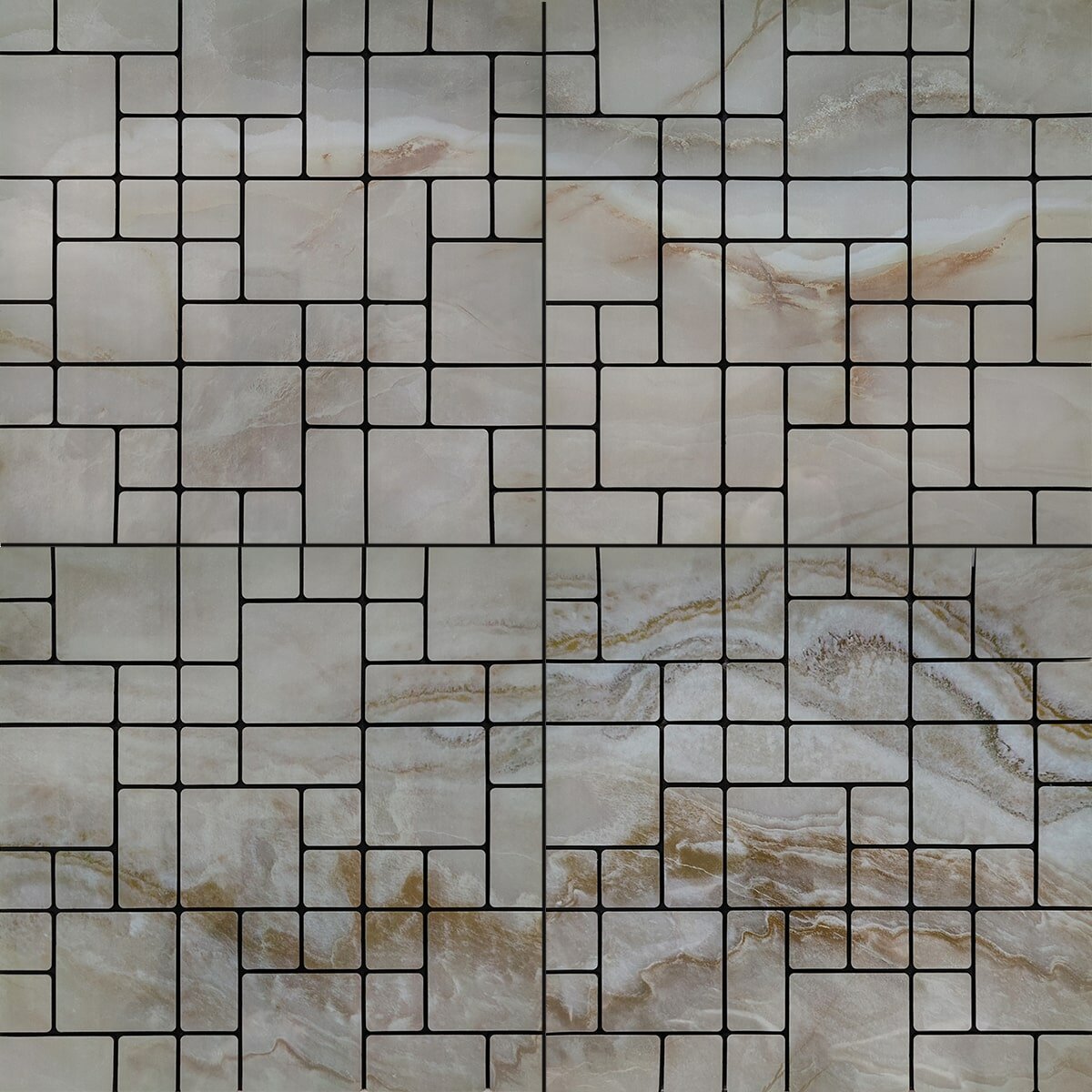 Самоклеюча PET мозаїка 300х300х4мм SW-00001656