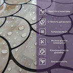 Самоклеюча PET мозаїка 300х300х4мм SW-00001667