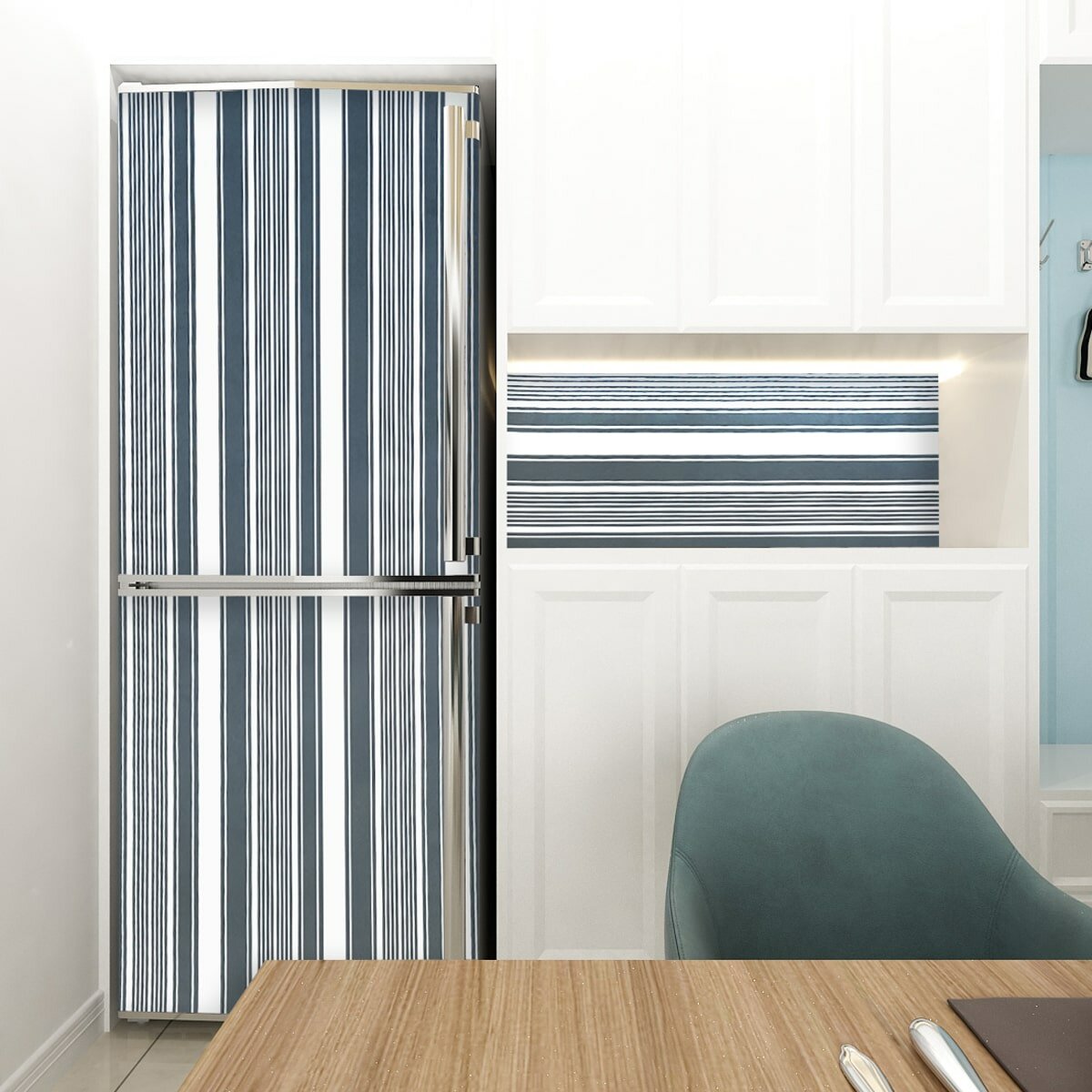 Самоклеюча плівка 0,45х10м х 0,07мм Сірий шифер HO-00001210