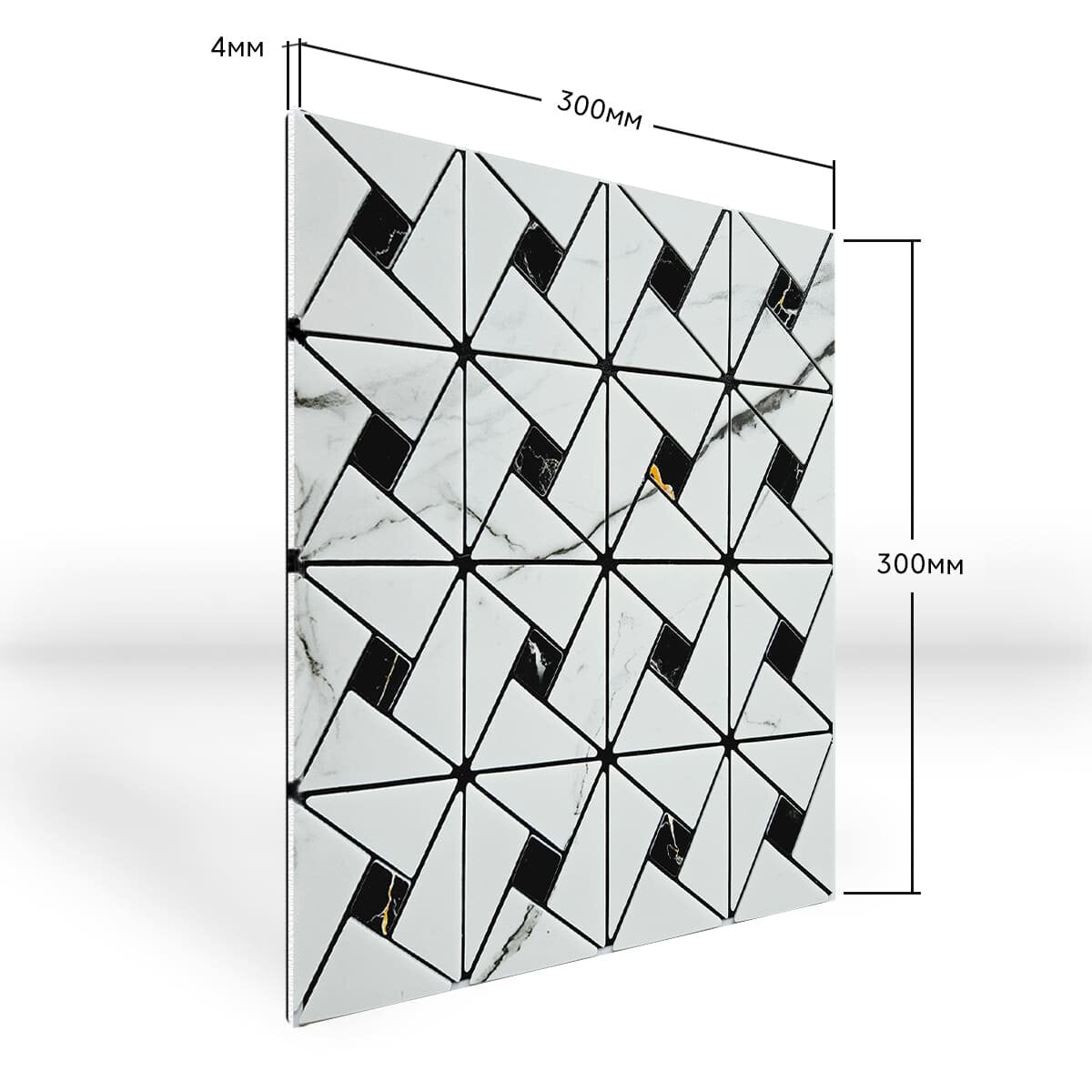 Самоклеюча PET мозаїка 300х300х4мм SW-00002447